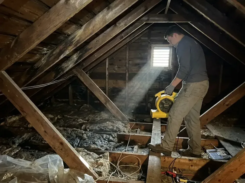 attic-water-damage-drying-proc-007 — frequently asked questions, Emergency Water Extraction & 24/7 Flood Response in West Wa…